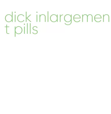 dick inlargement pills