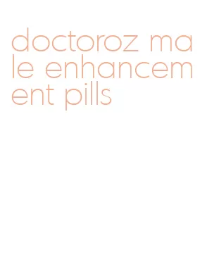 doctoroz male enhancement pills