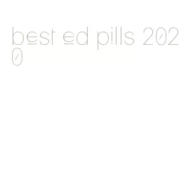 best ed pills 2020