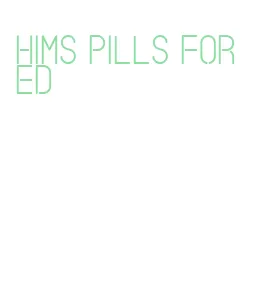 hims pills for ed