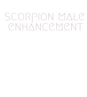 scorpion male enhancement