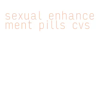 sexual enhancement pills cvs