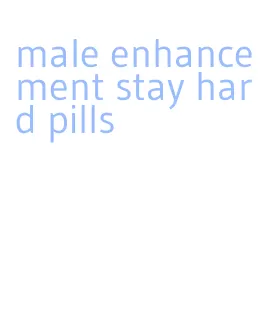 male enhancement stay hard pills