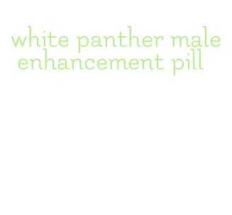 white panther male enhancement pill