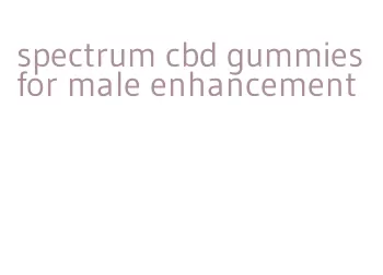 spectrum cbd gummies for male enhancement