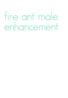 fire ant male enhancement