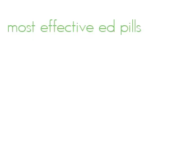 most effective ed pills