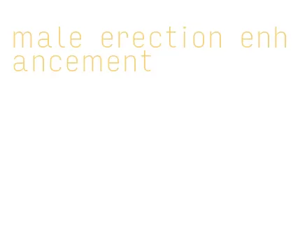 male erection enhancement