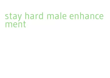 stay hard male enhancement