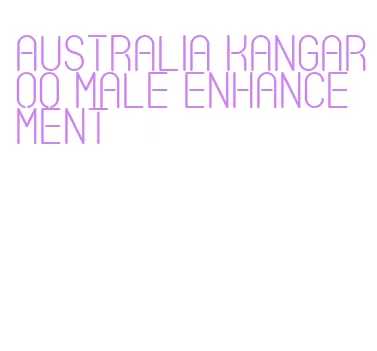 australia kangaroo male enhancement