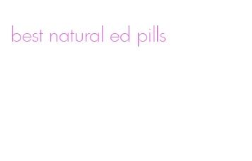 best natural ed pills