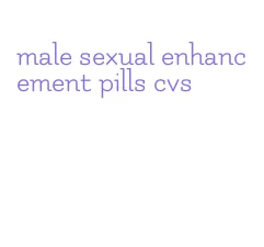 male sexual enhancement pills cvs