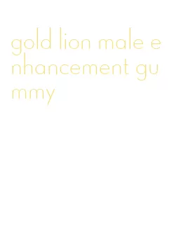 gold lion male enhancement gummy