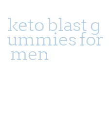 keto blast gummies for men