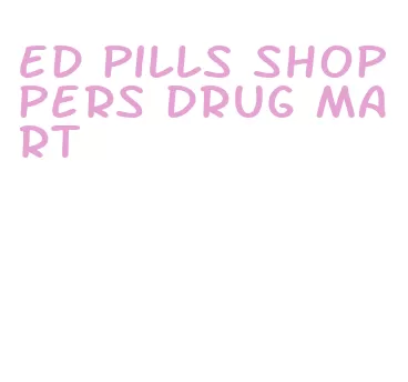 ed pills shoppers drug mart