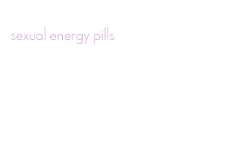 sexual energy pills