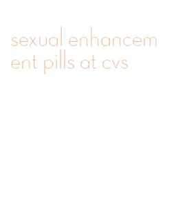 sexual enhancement pills at cvs