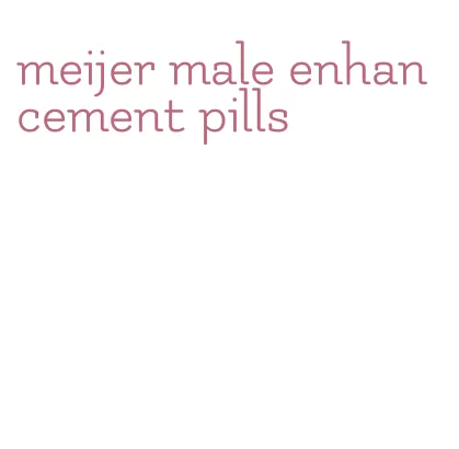 meijer male enhancement pills