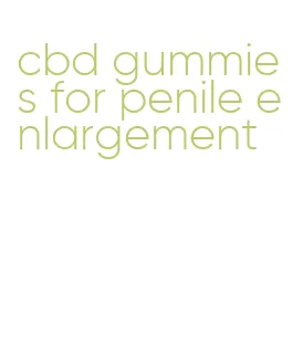 cbd gummies for penile enlargement