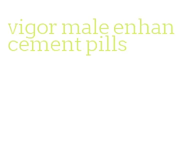 vigor male enhancement pills