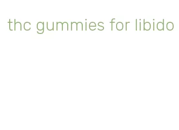 thc gummies for libido