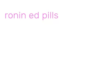 ronin ed pills