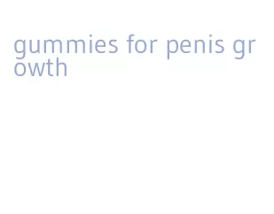 gummies for penis growth