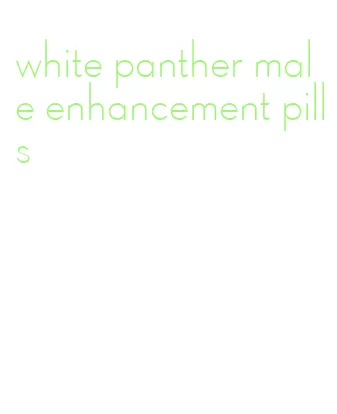 white panther male enhancement pills