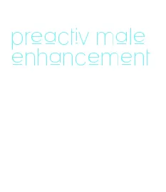 preactiv male enhancement