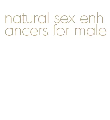 natural sex enhancers for male