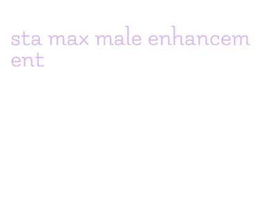 sta max male enhancement