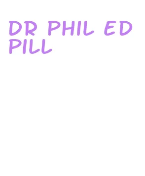 dr phil ed pill