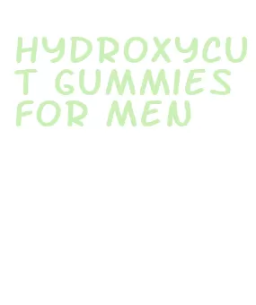 hydroxycut gummies for men