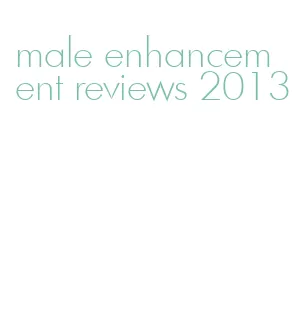 male enhancement reviews 2013