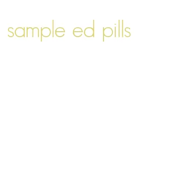 sample ed pills