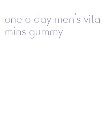 one a day men's vitamins gummy