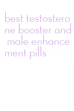 best testosterone booster and male enhancement pills