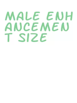 male enhancement size