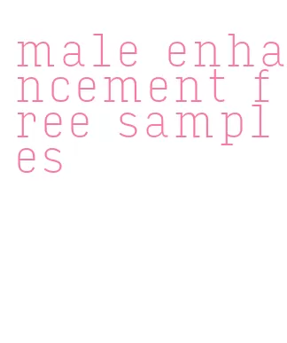 male enhancement free samples