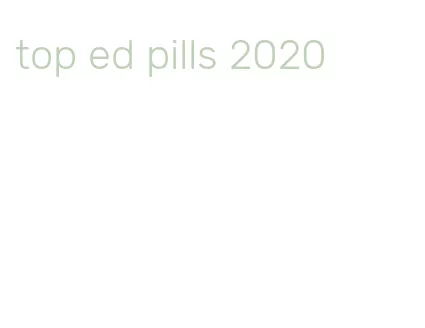 top ed pills 2020