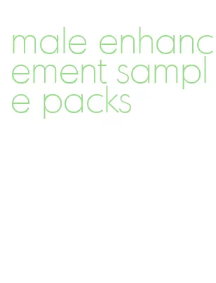 male enhancement sample packs