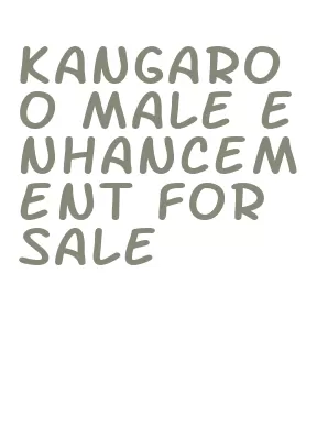 kangaroo male enhancement for sale