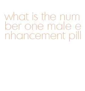 what is the number one male enhancement pill