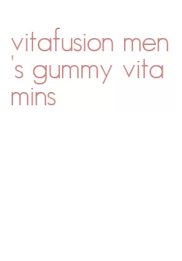 vitafusion men's gummy vitamins