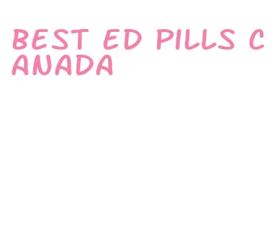 best ed pills canada