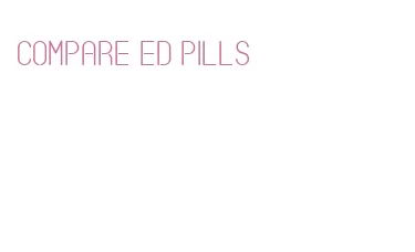 compare ed pills