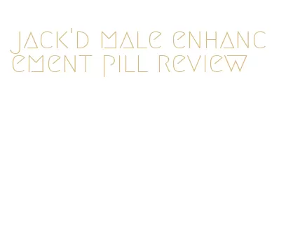 jack'd male enhancement pill review