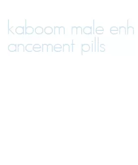 kaboom male enhancement pills