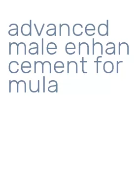 advanced male enhancement formula