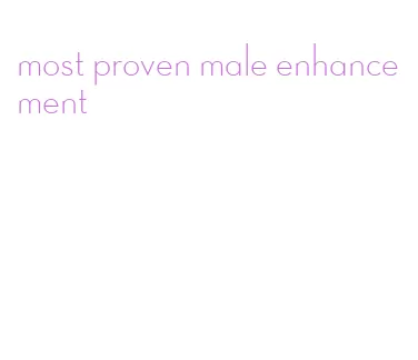 most proven male enhancement